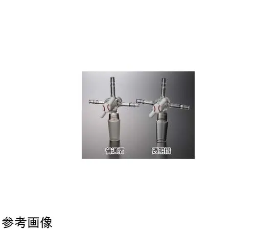 65-6824-60　Sliding Four-Way PTFE Cock (PTFEC18) 15/25　1719-01-1