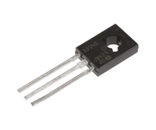 63-4760-62　STMicroelectronics BD140 PNP Transistor, 3 A, 80 V, 3-Pin SOT-32　BD140