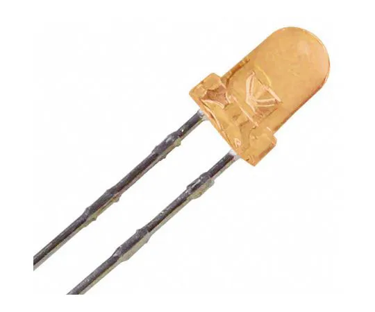 63-4711-50　2 V Orange LED 3mm Through Hole, ROHM SLR-343DC3F　SLR-343DC3F