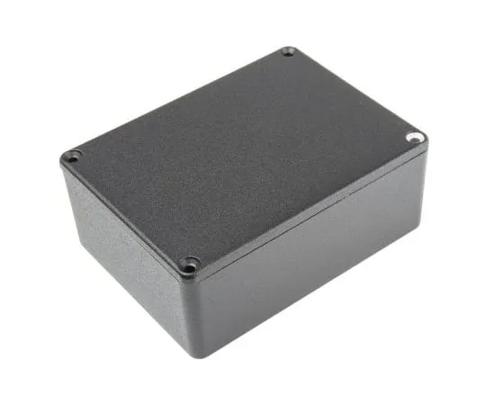 63-4858-91　Hammond 1590, Die Cast Aluminium Enclosure, IP54, Shielded, 110.5 x 81.5 x 40mm　1590SBK