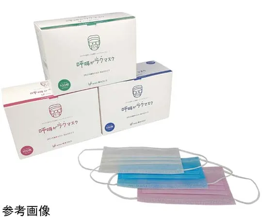 68-1975-08　Breathing Mask Green 2 Layers/Ear Hook 100 Sheets x 30 Boxes　HV102-ELG
