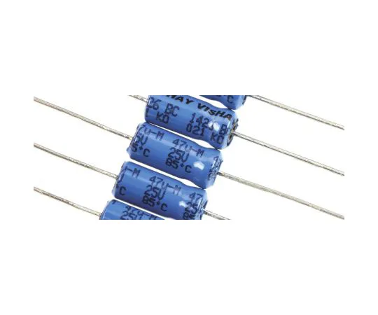 63-4764-54　Vishay 47μF 25V dc Aluminium Electrolytic Capacitor, Through Hole 4.5 (Dia.) x 10mm +85°C 4.5mm 10mm　MAL202136479E3