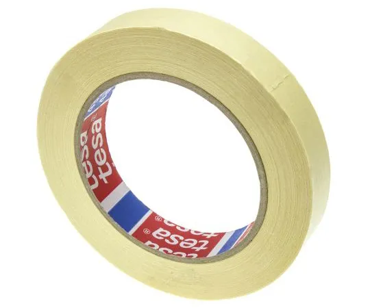 63-4777-28　Tesa Tesa 4329 Yellow Masking Tape 19mm x 50m　TESA4329PV1 119MN