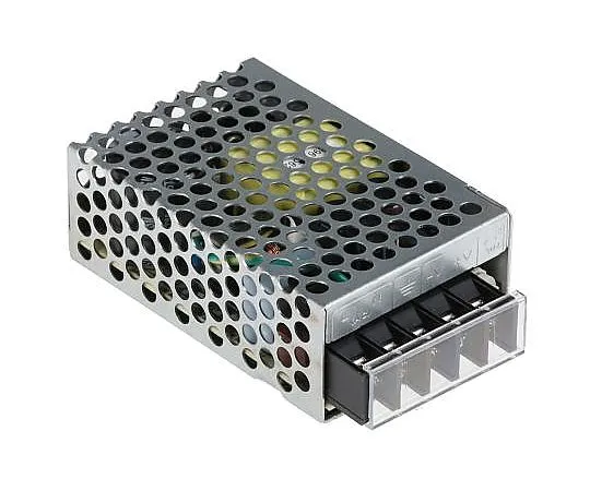 63-4913-25　Mean Well 25W 1 Output Embedded Switch Mode Power Supply SMPS, 5A, 5V dc Enclosed　RS-25-5
