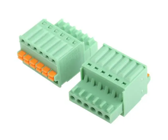 63-4771-49　Phoenix Contact FK-MC 0.5/ 6-ST-2.5, 6 Way Pluggable Terminal Block　1881367