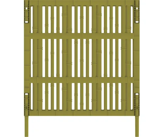 67-7137-85　Plastic Fence (Set with Legs) Green　80696301GR613