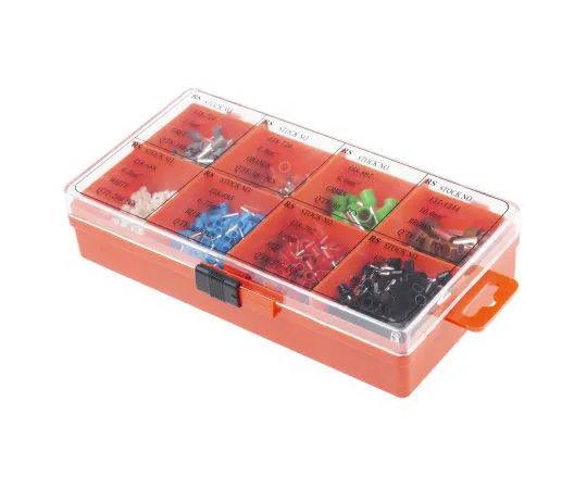 63-4738-25　RS PRO French Colour Coded Bootlace Ferrule Crimp terminal Kit　228-0321