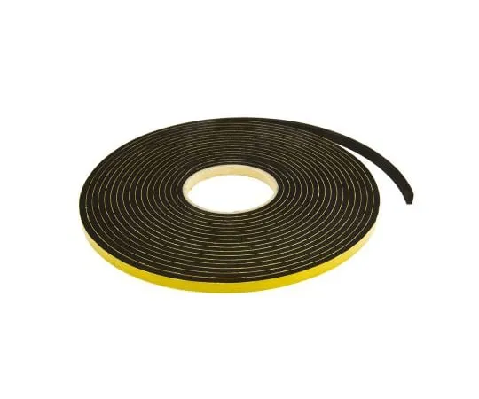 63-4893-70　RS PRO Black Foam Tape, 10mm x 10m, 5mm Thick　619-1742