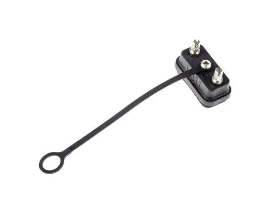 63-4682-06　Male 9 Way D-sub Connector Dust Cap, IP67 Rated, Plastic　125-7927