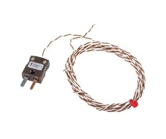 63-4670-83　RS PRO Type T Thermocouple 2m Length, 1/0.2mm Diameter → +260°C　123-6311