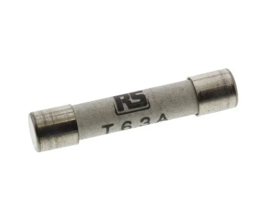 63-4744-72　RS Pro, 6.3A Ceramic Cartridge F***, 6.3 x 32mm, Speed T　247-4059