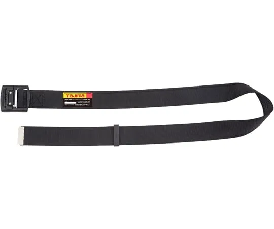 67-0337-32　Waist Belt Aluminum One Finger Black Buckle Curve L Black　BABCL145-BK