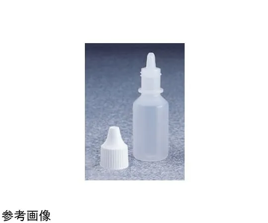 65-5637-38　Dropper Bottle 15 mL White Cap 1 Box (Contains 25 Pieces x 1 Case)　2750-9050