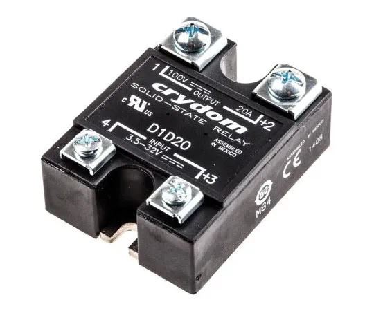 63-4724-43　Sensata / Crydom 20 A Solid State Relay, Surface Mount, MOSFET, 100 V Maximum Load　D1D20