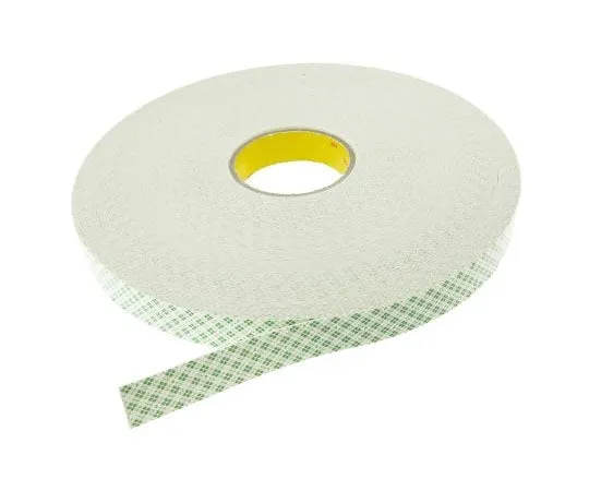 63-4721-99　3M 4032 White Foam Tape, 25mm x 66m, 0.8mm Thick　3M 4032 25MM X 66M