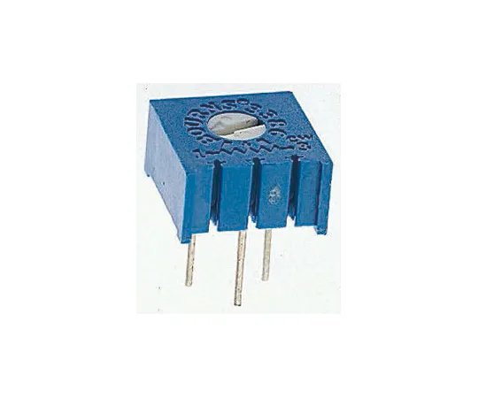 63-4851-80　100Ω Through Hole Trimmer Potentiometer 0.5W Top Adjust Bourns 3386 Series　3386P-1-101LF