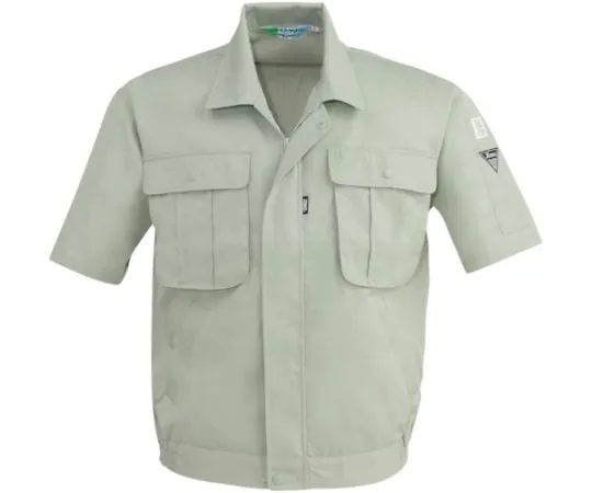 65-8443-43　Short Sleeve Blouson Moss Green 3L　3191-61-3L