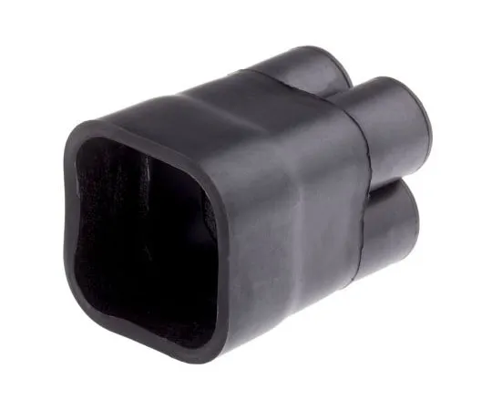 63-4733-32　TE Connectivity Multi-Legged Boot Black, Modified Polyolefin Adhesive Lined, 44.45mm　F42-60FR