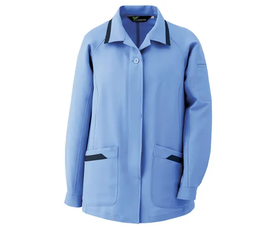 65-1314-50　Ladies Work Clothes, VERDEXCEL Long Sleeve Smock Light Blue 7 VELS252-UE-7　VELS252-UE-7