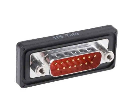 63-4722-62　FCT - A MOLEX COMPANY FWD Series Panel Mount, 15 Pin D-sub Connector Plug, Shell Size A Waterproof D-Sub　FWDF15P
