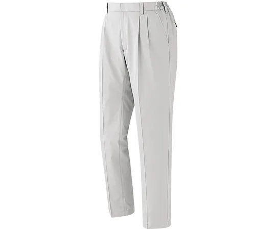 67-6623-12　All Year Work Wear Unisex E/C Slacks Antistatic Silver Gray S　G341N-SITA-S