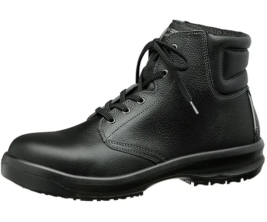 64-8053-62　JIS Standard, Super Anti-slip Sole Safety Shoes, High Grip Safety, Medium Knit Shoes, Black 23.5 cm HGS520-23.5　HGS520-23.5