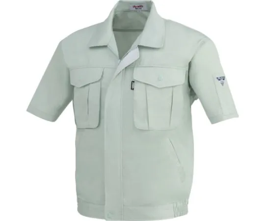 65-8328-75　Short Sleeve Blouson Moss Green 3L　1291-61-3L