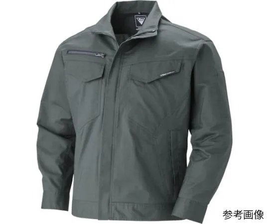 65-8384-43　Long Sleeve Blouson Charcoal Gray 3L　1694-25-3L