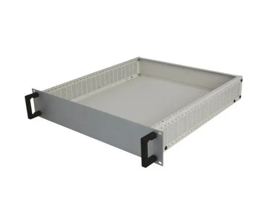 63-4927-26　, 6U Heavy Duty Rack Mount Case Ventilated, 266 x 483 x 466mm　665-7643