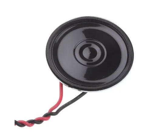 63-4664-02　RS PRO 8Ω 1W Miniature Speaker 36mm Dia. , 150mm Lead Length, 36 (Dia.) x 4.6mm　117-6044