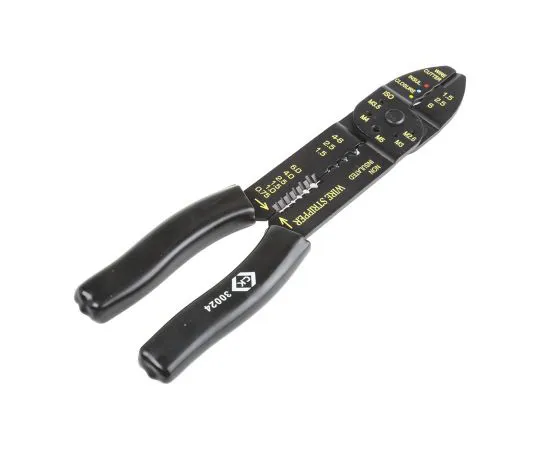 63-4775-84　CK Wire Stripper 0.75, 1.0, 1.5, 2.5, 4, 6 mm Stripping Range, 250mm Overall Length　430024