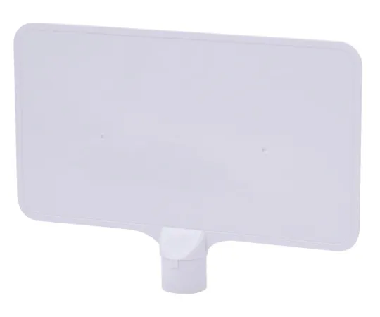 63-2777-47　Sign Board Plain (With A -2 Cap) White Horizontal　Y-04