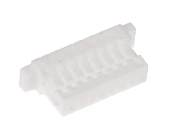 63-4759-63　JST SH Series, 8 Way PBT Crimp Cover, White　SHR-08V-S-B