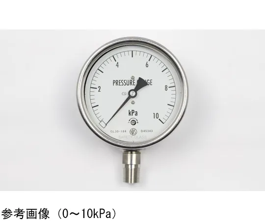 65-4319-22　Stainless Steel Case Microbarometer (100Φ) 10 kPa　GL30-184