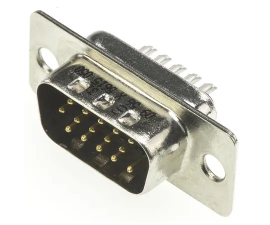 63-4929-79　Harting Cable Mount, 15 Pin D-sub Connector Plug, Shell Size E High Density　09561005615050
