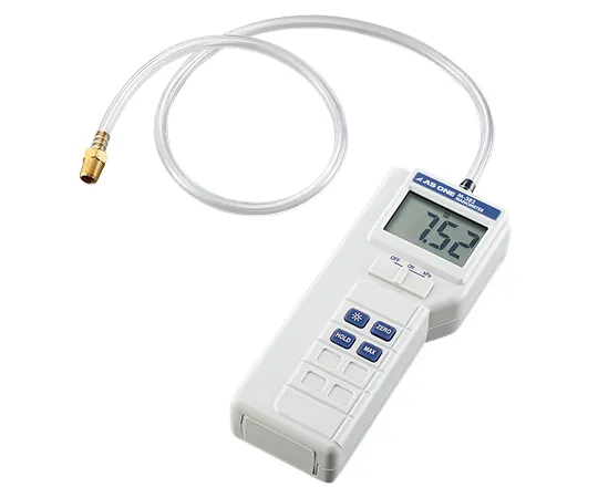 1-6121-01-56　［Discontinued］Digital manometer (gauge manometer) with English Calibration Certificate　M-382