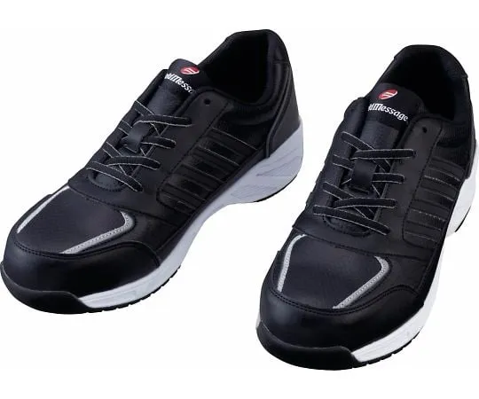 64-0990-53　Safety Shoes Lace-Up Type Black 22.5 cm　S8171