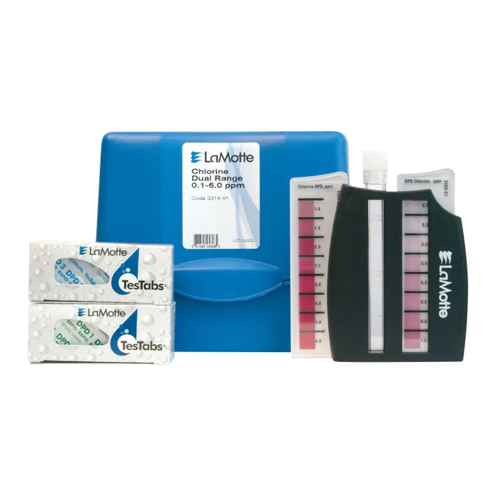 4-4757-01　［Discontinued］Residual chlorine measurement kit/Wide range type body (for low and high concentration)　3314-01