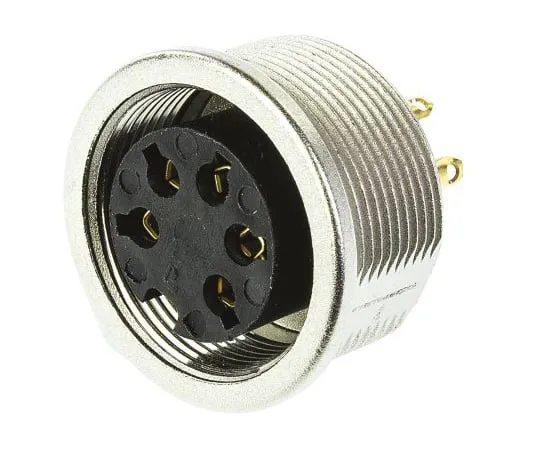 63-4860-13　Lumberg KFV Series, 5 Pole Din Socket Socket, DIN EN 60529, 5A, 250 V ac IP40　KFV 50/6