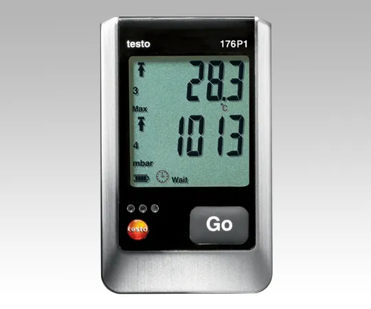 1-3234-07-20　［Discontinued］Temperature Data Logger Testo 176 P1 with Calibration Certificate　0572.1767