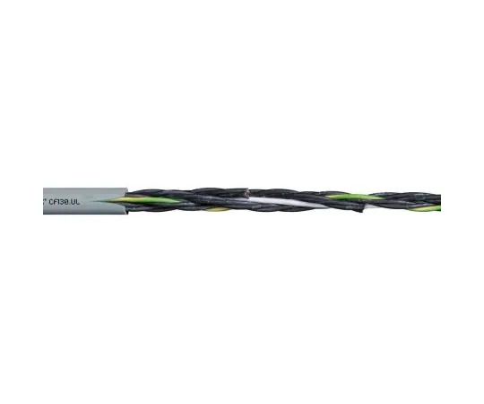 63-4836-86　Igus 5 Core Unscreened Industrial Cable, 0.5 mm² Grey 10m Reel, Chainflex CF130.UL Series　CF130.05.05.UL