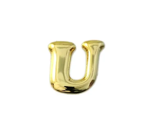 61-7421-28　Gold Characters Small U　ABG15-U