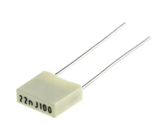 63-4760-04　KEMET 22nF Polyester Capacitor PET 63 V ac, 100 V dc ±5% R82 Series Through Hole　R82EC2220DQ50J