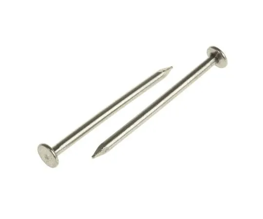 63-4778-96　RS PRO Bright Steel Round Nails; 40mm x 2.36mm; 500g Bag　385-0000