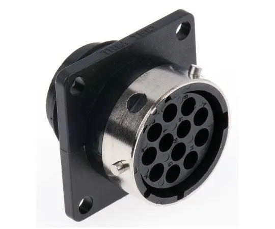 63-4733-44　Souriau UTG Series Flange Mount Housing, 12 contacts Plug　UTG0 14 12S
