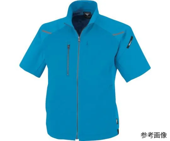 65-8405-19　Short Sleeve Blouson Blue 3L　1811-40-3L