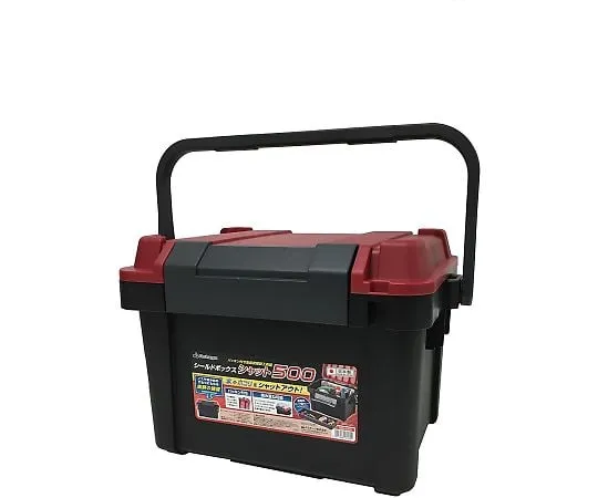 3-7473-01　［Discontinued］Waterproof Shield Box Red　SBS-500R