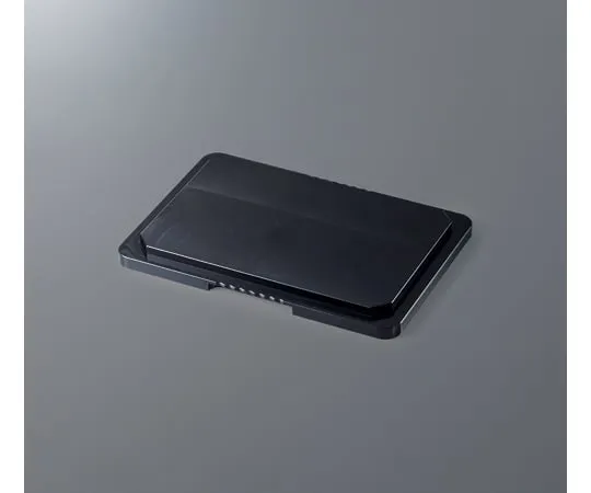 65-5711-83　Aluminum plate for temperature control (upper) 80 x 122 x 4 mm black　AB-TC1-STB