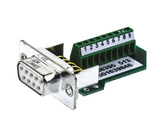63-4831-21　Phoenix Contact VS-09 Series 9 Way Straight Female Screw Terminal D-sub Connector　1688395