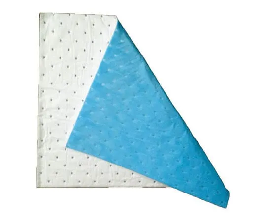 62-3113-95　Abratol Absorbent Sheet For Oil 68L Without Perforation White　PC50F